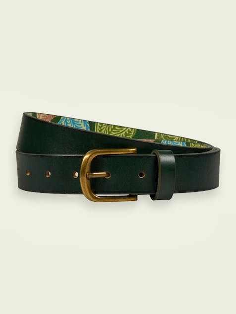 SCOTCH & SODA - Classic leather belt