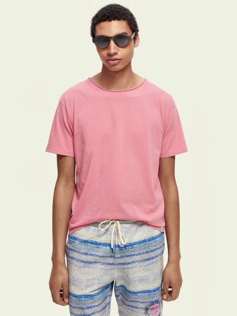 SCOTCH & SODA - T-shirt with subtle styling details in Organic Cotton