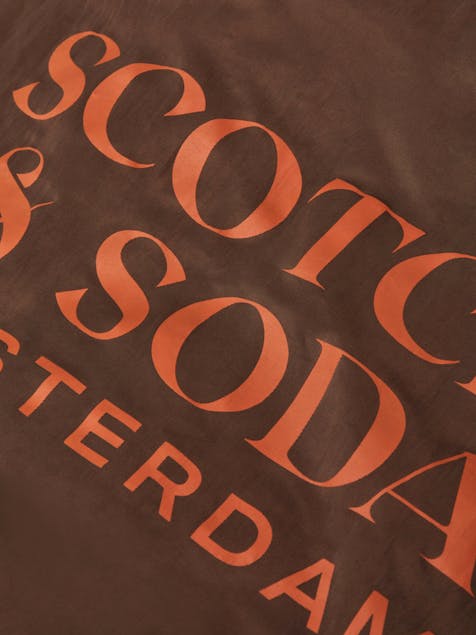 SCOTCH & SODA - The Centraal unisex foldaway tote bag