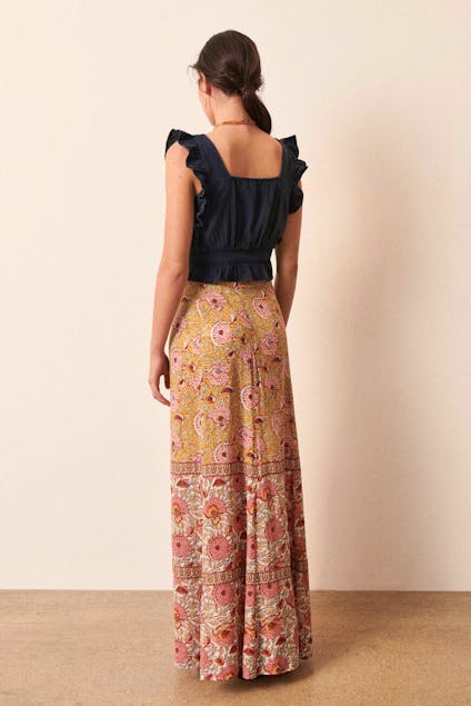 BASH - Vanessa Long Floral Skirt