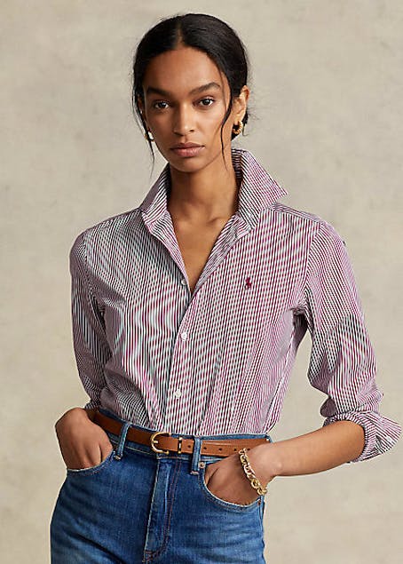 POLO RALPH LAUREN - Classic Fit Striped Cotton Shirt