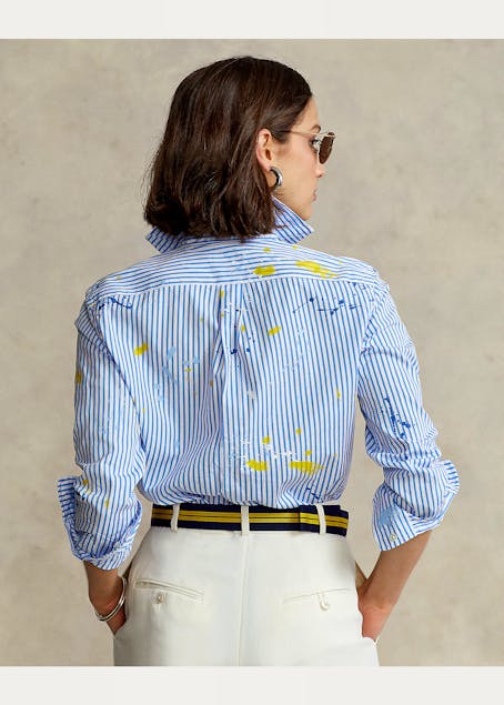 POLO RALPH LAUREN - Paint-Splatter Cotton Shirt
