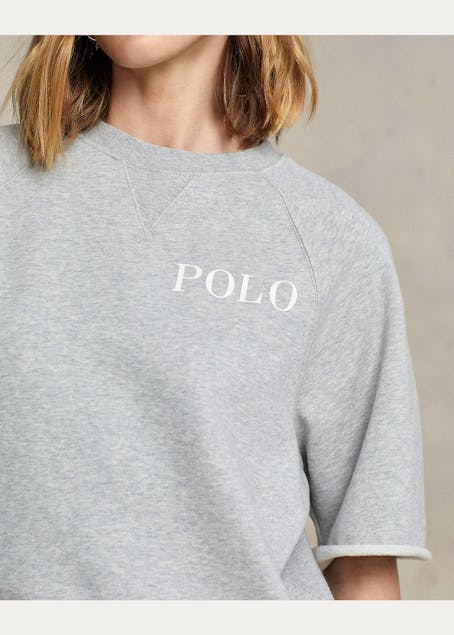 POLO RALPH LAUREN - Logo Fleece Short-Sleeve Sweatshirt