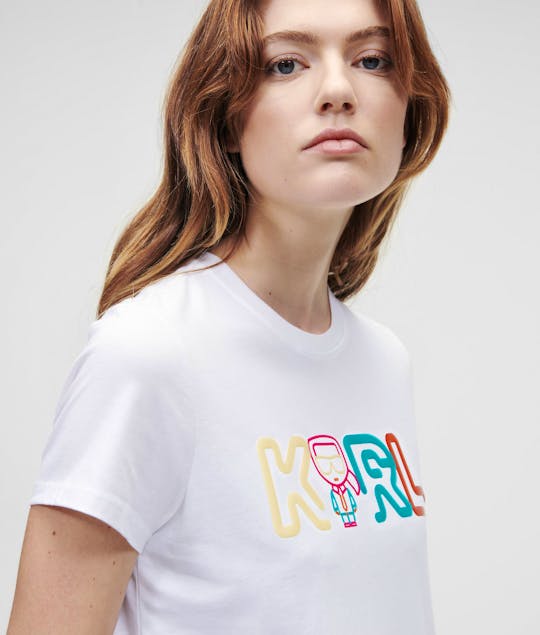 KARL LAGERFELD - T-Shirt Jelly Karl Logo