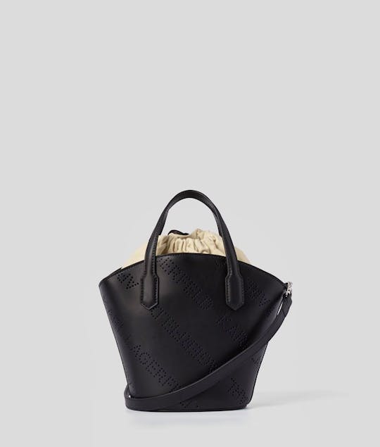 KARL LAGERFELD - K/Punched Logo Small Tote