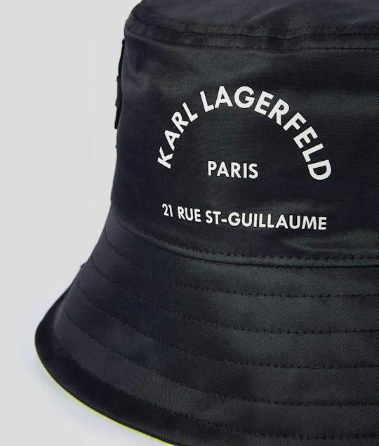 KARL LAGERFELD - Rue St-Guillaume Reversible Bucket Hat
