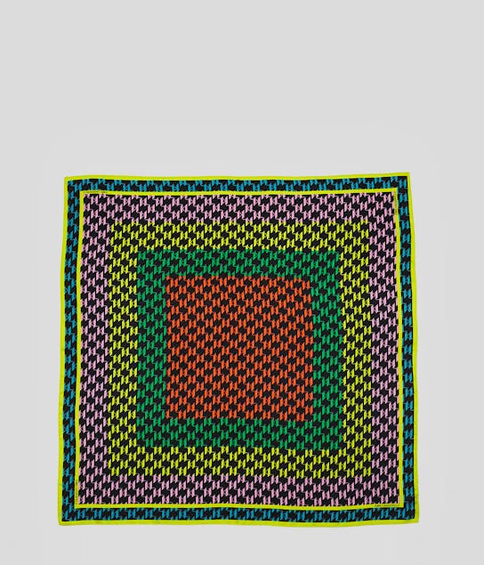 KARL LAGERFELD - Kl Monogram Multicoloured Scarf