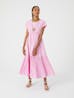 BEATRICE - Pink Dress With Ruffles