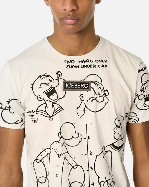 ICEBERG - Multi Popeye T-Shirt