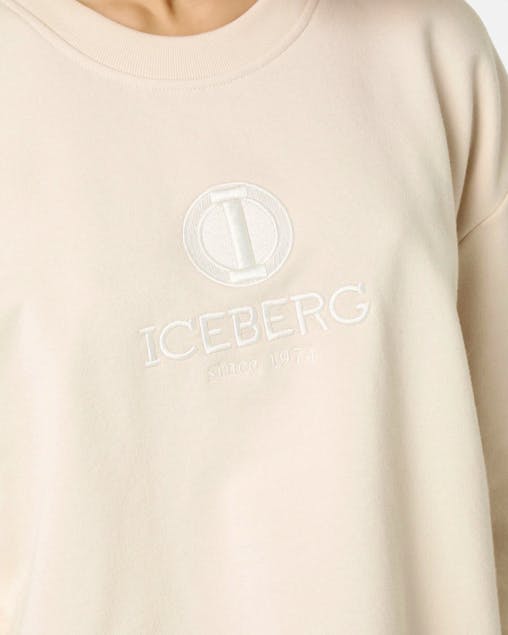 ICEBERG - Embroidered Heritage Logo Sweater