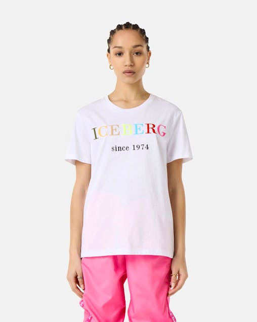 ICEBERG - Oversized T-Shirt With Logo