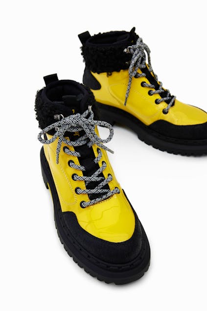 DESIGUAL - Lace-up trekking boots