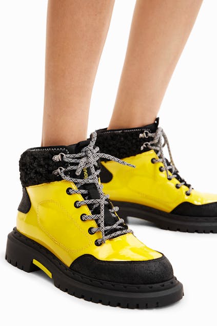 DESIGUAL - Lace-up trekking boots