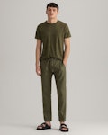 Relaxed Fit Linen Drawstring Pants