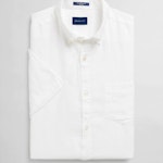 Regular Fit Linen Short Sleeve Shirt