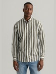 Gant Regular Fit Wide Stripe Poplin Shirt
