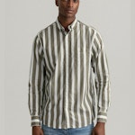 Gant Regular Fit Wide Stripe Poplin Shirt