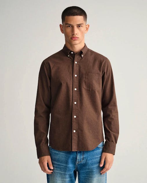 GANT - Regular Fit Flannel Melange Shirt