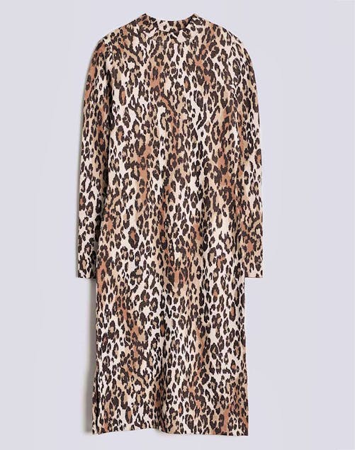 GANT - D2. Leopard Jacquard Jersey Dress