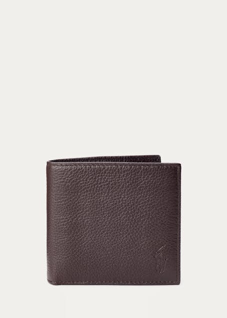 POLO RALPH LAUREN - Coin-Pocket Leather Wallet
