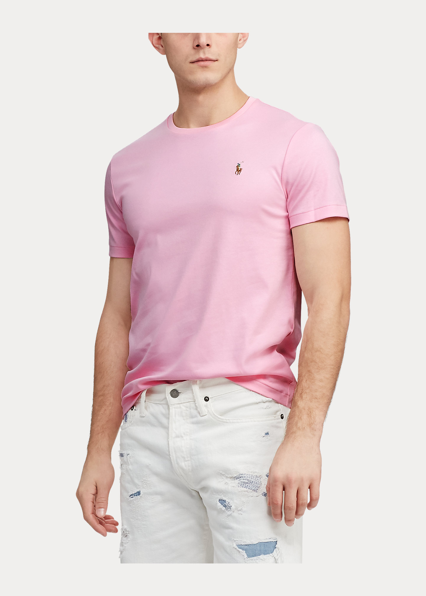 POLO RALPH LAUREN - Custom Slim Fit Soft Cotton T-Shirt