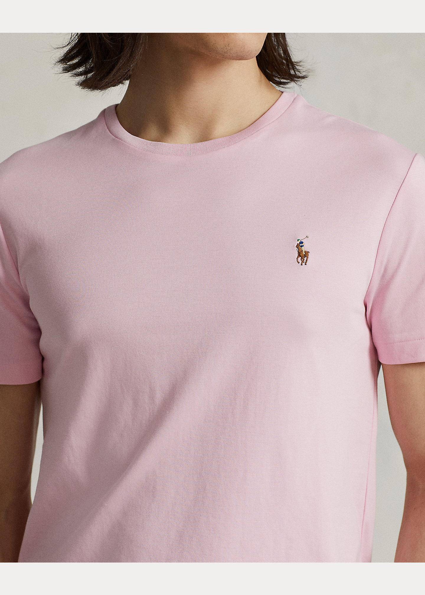POLO RALPH LAUREN - Custom Slim Fit Soft Cotton T-Shirt