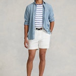 Stretch Straight Fit Chino Short