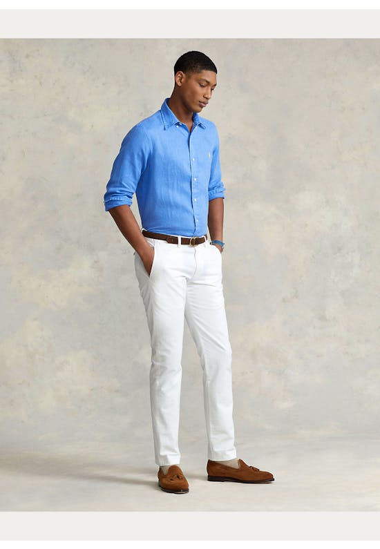 Lightweight Linen Shirt Slim Fit