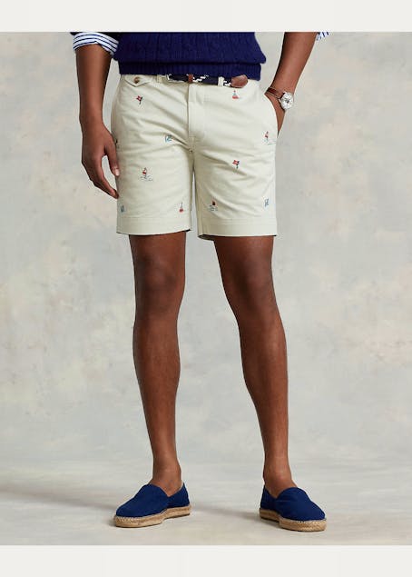 POLO RALPH LAUREN - 8-Inch Stretch Straight Fit Chino Short