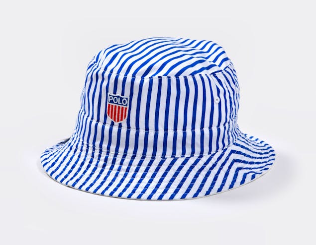 POLO RALPH LAUREN - Reversible Striped Bucket Hat