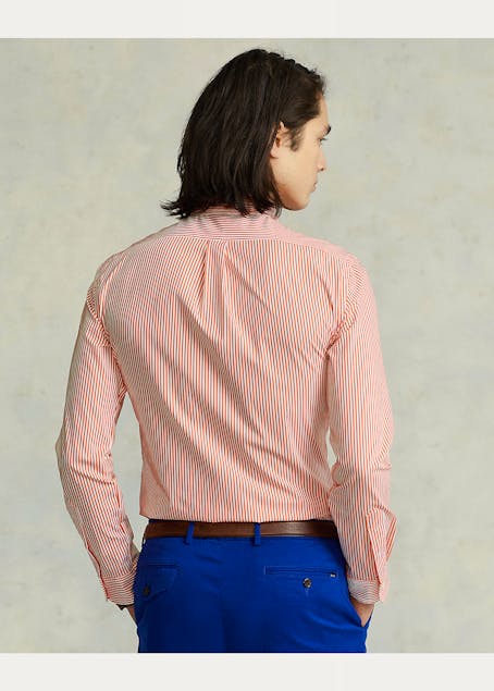 POLO RALPH LAUREN - Slim Fit Striped Stretch Poplin Shirt