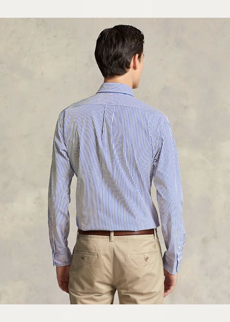 POLO RALPH LAUREN - Custom Fit Striped Stretch Poplin Shirt