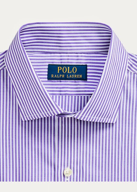 POLO RALPH LAUREN - Slim Fit Striped Poplin Shirt
