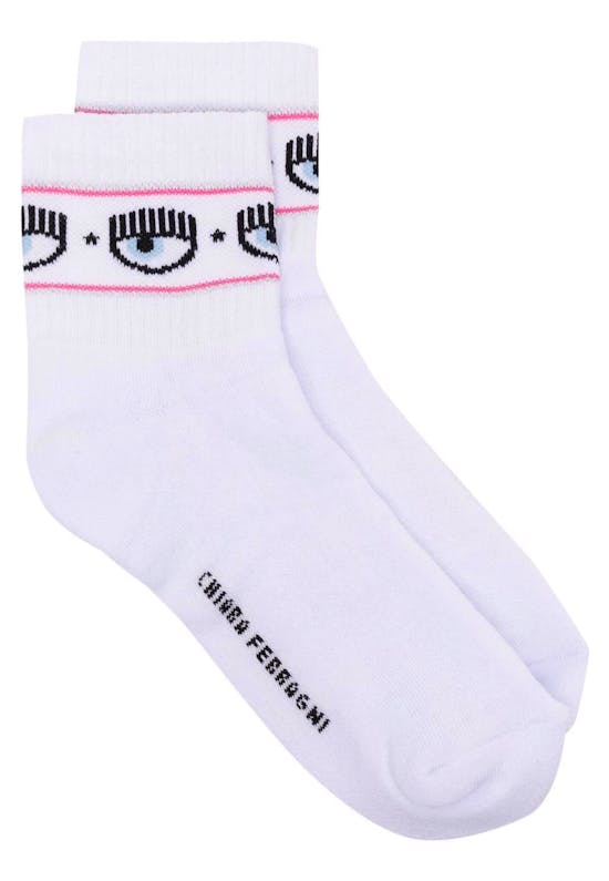 Logomania Intarsia-Knit Socks