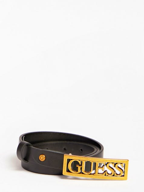 GUESS - Izzy logo buckle belt