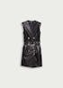 LIU JO - Coated fabric dress