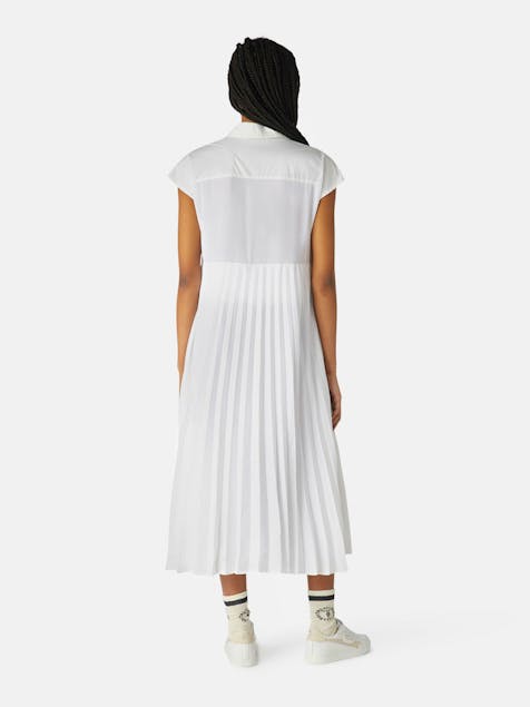 TRUSSARDI - Dress with pleated skirt