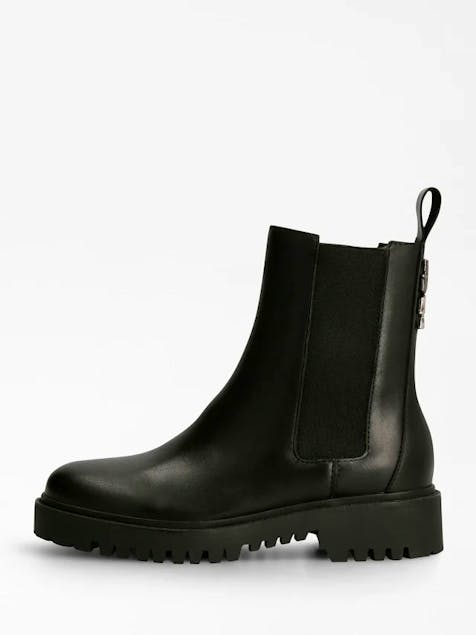GUESS - Oakess Μixed Leather Chelsea Boot