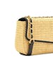 KENDALL AND KYLIE - Straw Crossbody Bag With Leather Lining
