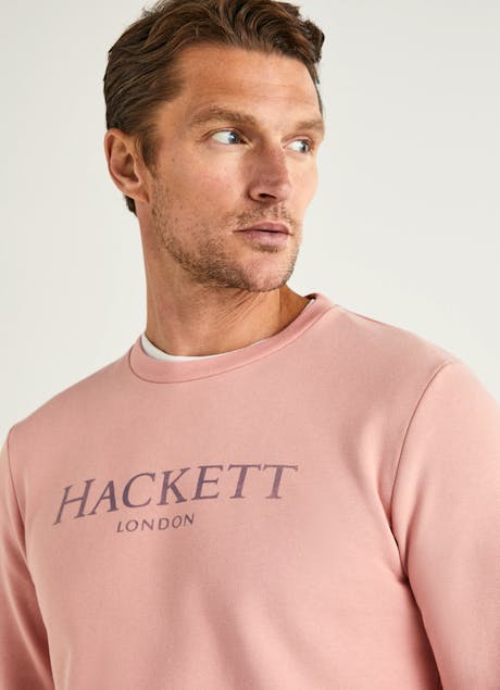 HACKETT - Crew Neck Cotton Sweatshirt