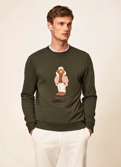 HACKETT - Harry embroidery sweatshirt