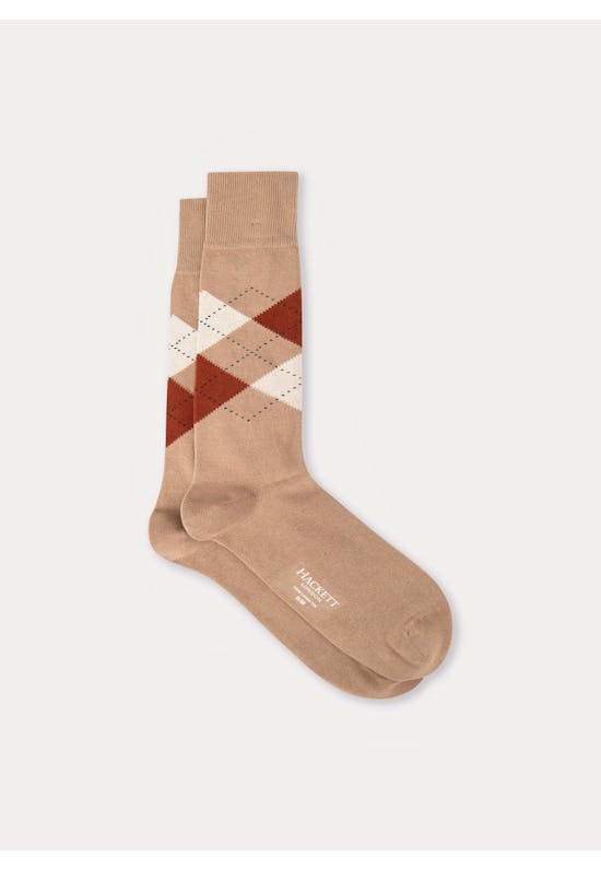 Argyle Pattern Socks