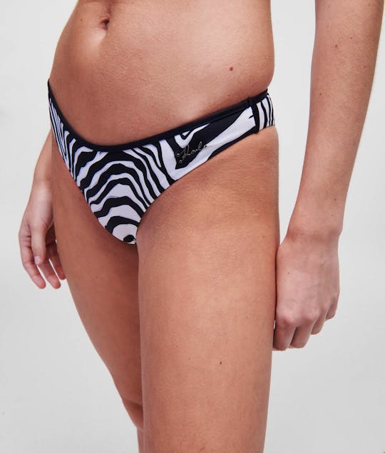 KARL LAGERFELD - Zebra Bikini Bottom