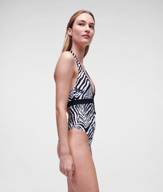 KARL LAGERFELD - Zebra Swimsuit