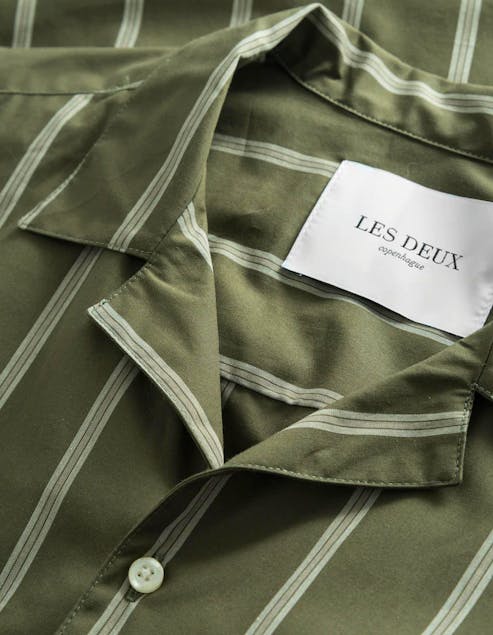 LES DEUX - Les Deux Leland LW Stripe SS Shirt