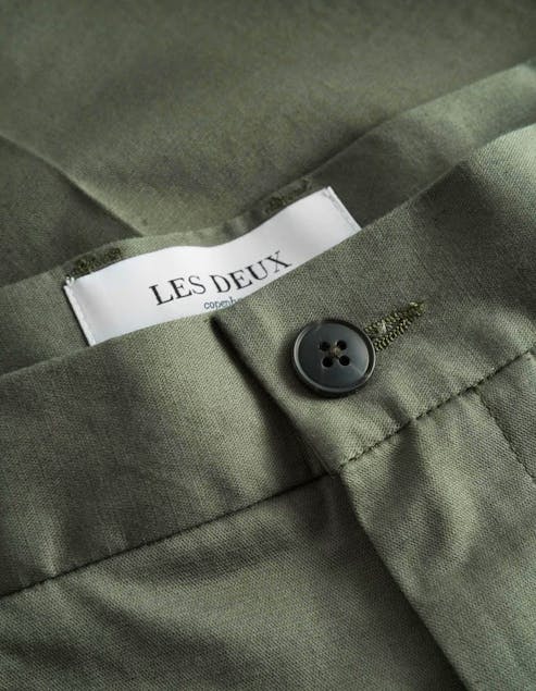 LES DEUX - Como Reg Cotton-Linen Pants