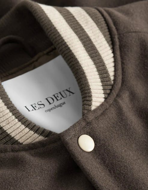 LES DEUX - Varsity Wool Jacket
