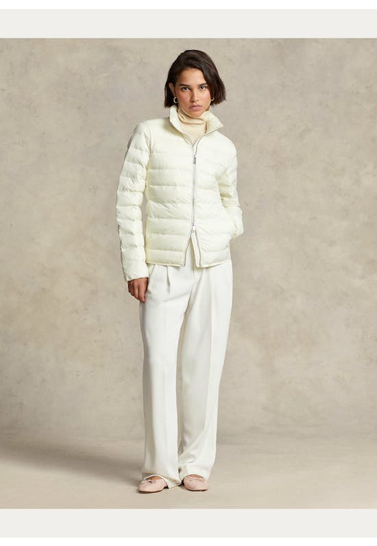 Packable Quilted Taffeta Jacket
