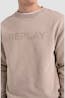 REPLAY - Organic Cotton Crewneck Sweatshirt With Print