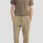 Linen Trousers With Pockets
